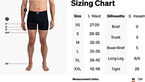 Saxx Men's Underwear – Vibe Super Soft Boxer Briefs With Built-In Pouch Support – Boxer Briefs, Pack Of 3, Black/Grey/Blue,Large #TOP3