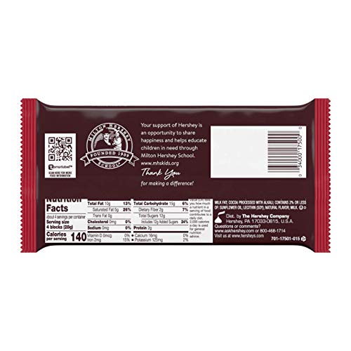 Hershey's Special Dark Mildly Sweet Dark Chocolate With Almonds Extra Large Candy, 4 Oz Bars (12 Ct) #TOP1
