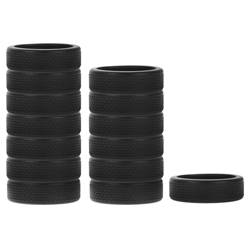 Genérico Fundas Protectoras de Silicona para Ruedas de Maletas, 14 Piezas Antiruido y Resistentes al Desgaste, Cubiertas para Ruedas Giratorias, Accesorio para Equipaje de Viaje, Color
