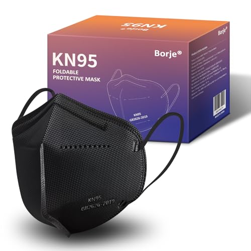 Borje KN95 50 Pcs Black