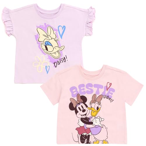 Image of Disney Girls' 2-Pack Short Sleeve T-Shirts for Baby & Kids