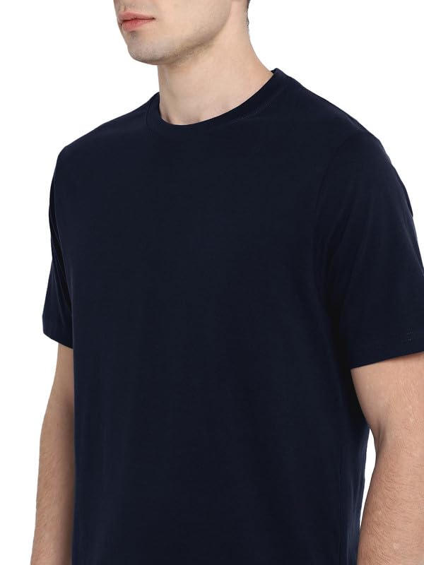 Image of AMERICAN CREW 100% Supima Cotton Round Neck T-Shirt for Men