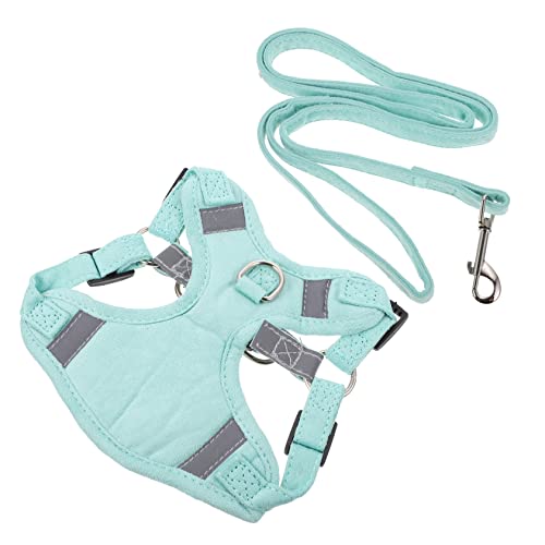 BESPORTBLE 1 Set Cat Harness Leash Vest Kit Traction Rope 1.2m Length for Comfort