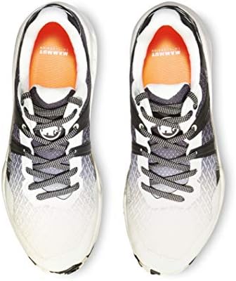 Mammut Women's Running/Jogging Trail Running Shoe , Bright White Black , 9 US | Image 4