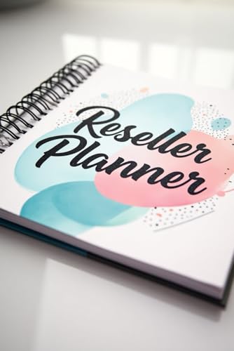 Reseller Planner for Organizing Product Listings, Marketing Strategies, and Sales Goals