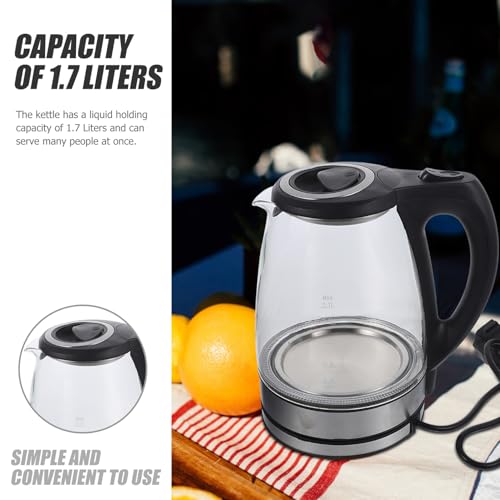 Bouilloire électrique verre portable DOITOOL avec arrêt automatique - 8
