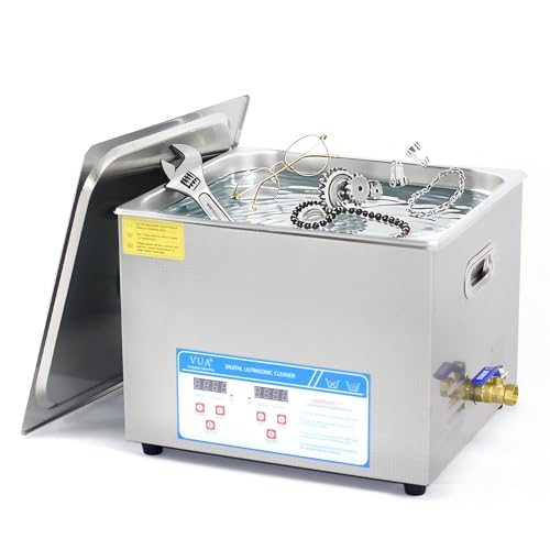 VUA 15L Ultrasonic Cleaner with Timer & Heater