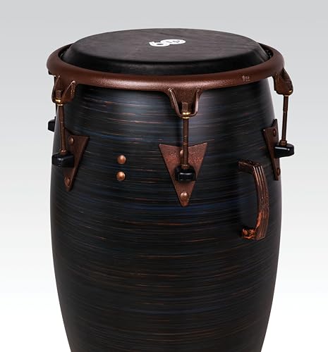 LP LP60 60th Anniversary Top-Tuning Fiberglass 11-3/4\" Roasted Hazel Conga (LP809T-60) - Thumbnail 4
