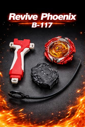 Image of Cho Z God Valkyrie B-127 & Revive Phoenix B-117 Spinning Top V2 Combo with Launchers | Battle Gyro Toy Set | High Speed Fighting Tops for Kids Boys Girls