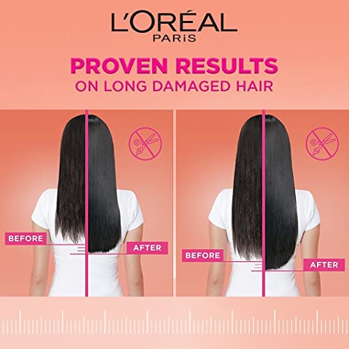 Image of L'OREAL PARIS Dream Lengths No Haircut Cream Leave-In Conditioner, 200Ml & Dream Lengths Conditioner, 192.5 Millilitre For Damaged & Dry Hair (Fresh)