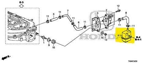 Genuine Honda 36166-RKG-A01 Purge Joint