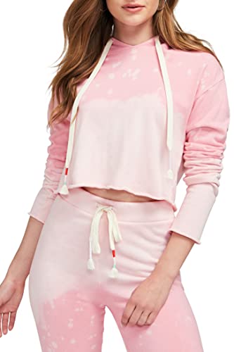 Wildfox womens Ivy Pullover Hoodie Hooded Sweatshirt, Gossamer Wash, Large US