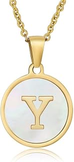 Beautiful Y Pendant Gold Plated Alphabet Necklace_1031