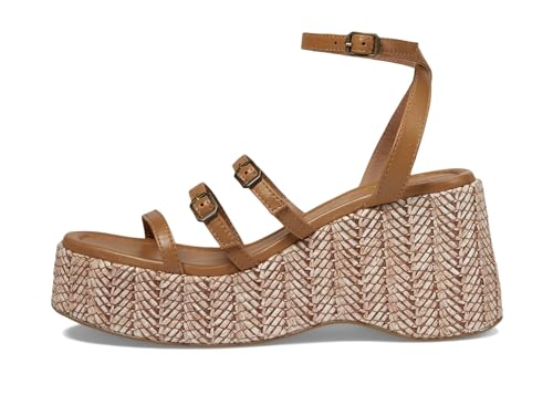 Seychelles Women's Grapefruit Raffia Sandal4