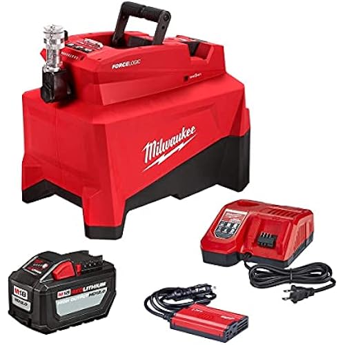 Milwaukee Electric - M18 Force Logic 10000 PSI Hydraulic Pump KIT