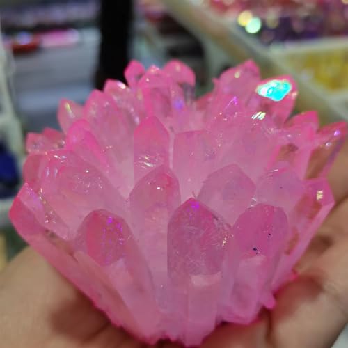 Pierre brute en cristal de roche cadeau idéal 350-400g pour harmonie maison - 4