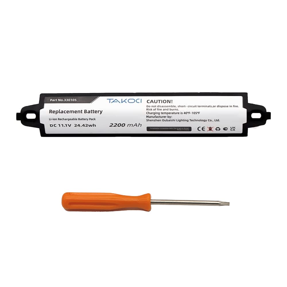 Batteria Sostitutiva Per Bose SoundLink 1/2/3 E SoundTouch 20 – 11.1V Li-Ion 2200mAh, Compatibile Con Modelli Originali - 3