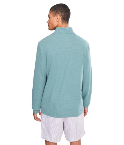 Image of vineyard vines, Mens, Saltwater 1 /4 Zip, Lowcountry Loden, S