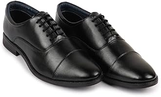 FAUSTO Men's Formal Office Meetings Work Lace-Up Derby Shoes