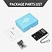 Pocket Radio, Digital AM/FM Radio with Clear Speaker, LCD Screen, Alarm Clock, Earphone and Stereo Mode