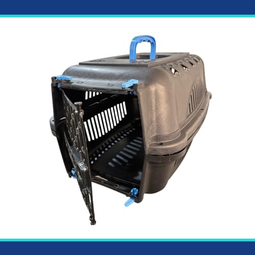 Caixa de Transporte para Cachorros e Gatos N.3 Black Lilás, Transporte Pet Grande Falcon