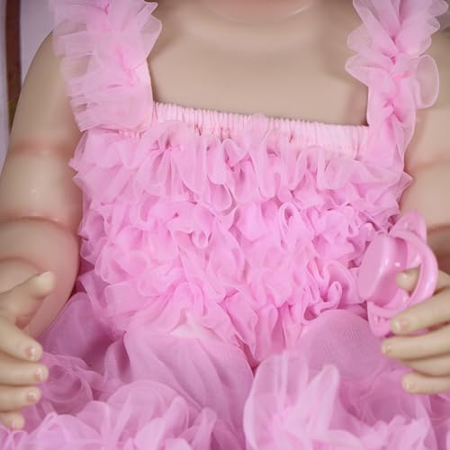 Muñeca Isla Belle Reborn 22 Pulgadas Cuerpo de Vinilo miniatura 6