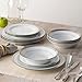 Noritake Crestwood Platinum 12-Piece Dinneware Set, Service for 4