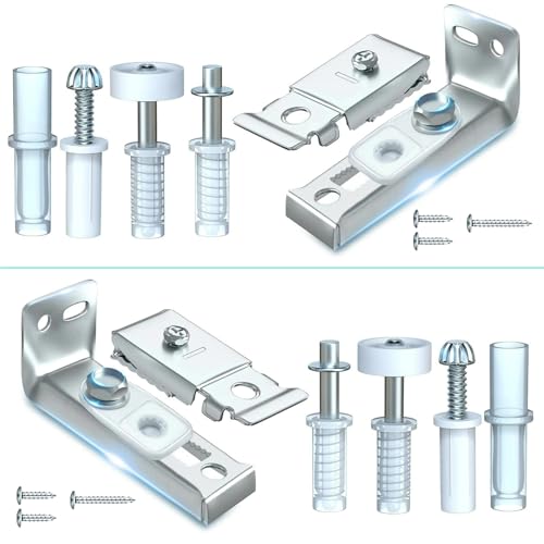 Bifold Door Hardware Repair Kit - Ideal Replacement Parts for Bi - fold & Sliding Closet Doors...