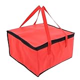 Insulated Grocery Bags, Insulated Bag Ice Cream and Pizza Delivery Bag Large Capacity Oil Proof Insulated Bag Insulated Grocery Bag for 4 Hours At Room and 1‑2 Hours In Summer