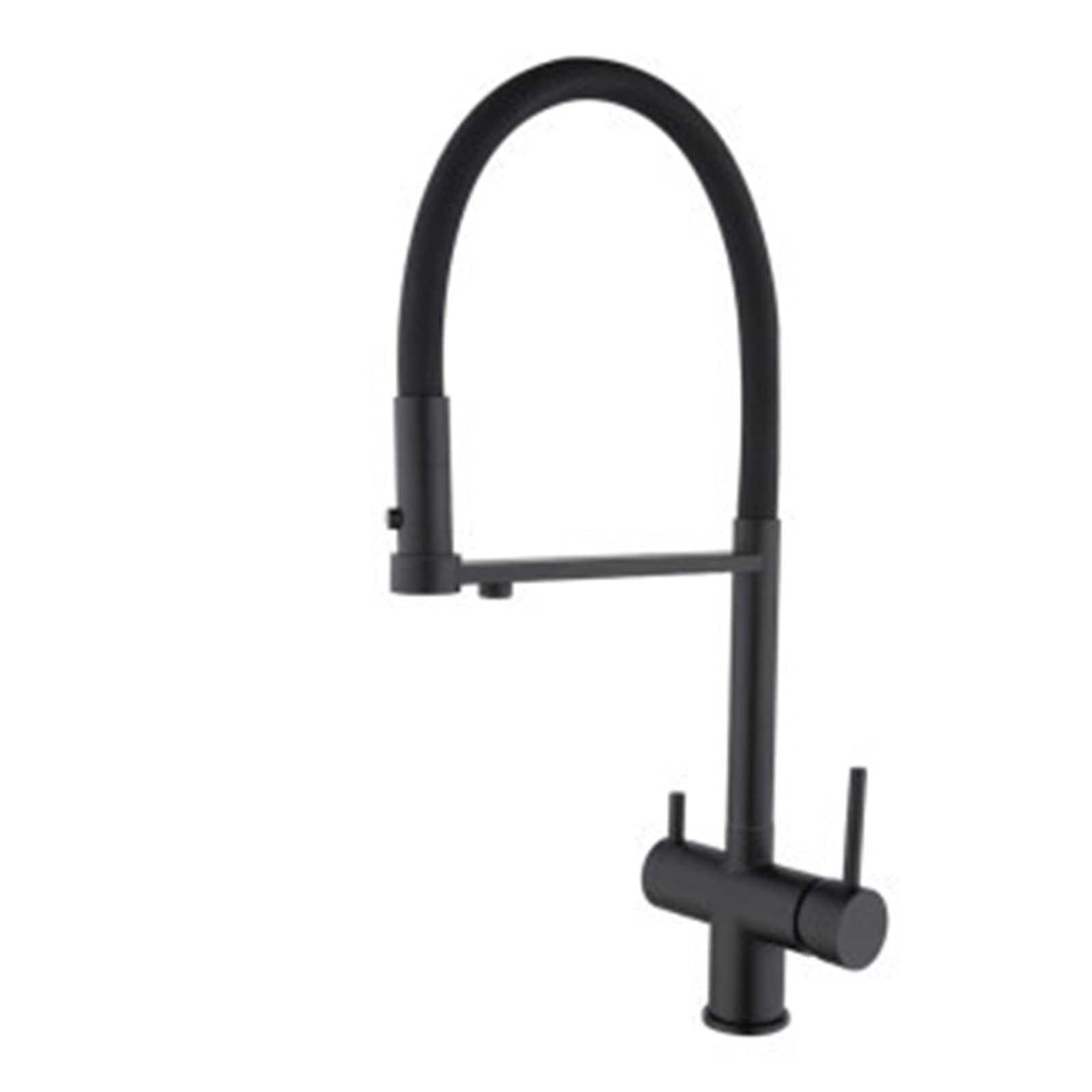 3 Way Kitchen Tap Spin Hot and Cold Water Filter Brass Sink