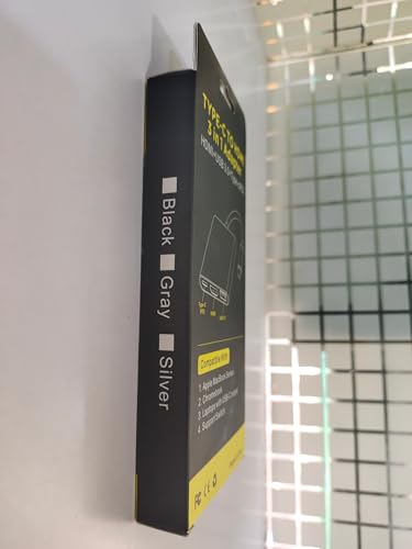 Image of C Type to 3+1 Hdmi | USB 3.0 | Ctype Adapter /Connector /ConverterCable 4K@30Hz for Xbox, Projector, Computer,Laptop, Full 4K@30Hz Resolution (Type C to Hdmi | USB 3.0 | Ctype C PD)