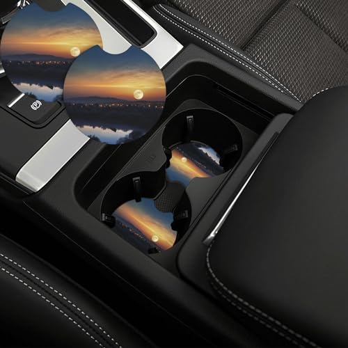 Portavasos para carro pack 2 piezas negro