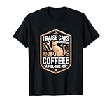 Cat Lover Coffee Addict I Raise Cats Daily