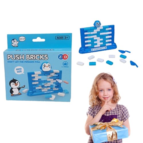 Yurosuis Juego de construcción de mampostería,Interactivo Y Divertido Juguete apilable | Juego de Equilibrio Juego de Habilidad,Para Niños Y Familias Para El Entretenimiento Promoción De