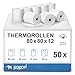 Produktbild 50 Thermorollen 80mm x 80m x 12mm (80x80x12) BPA frei - Bonrollen - Kassenrollen für Bondrucker - Registrierkasse - Thermodrucker