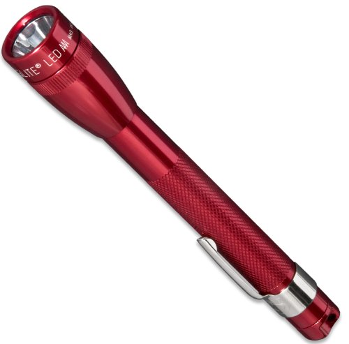 Maglite Mini Led 2-Cell Aaa Flashlight Red - Sp32036 #TOP5