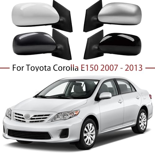 Rétroviseur Toyota Corolla E150 gauche 5 fils argent - 3