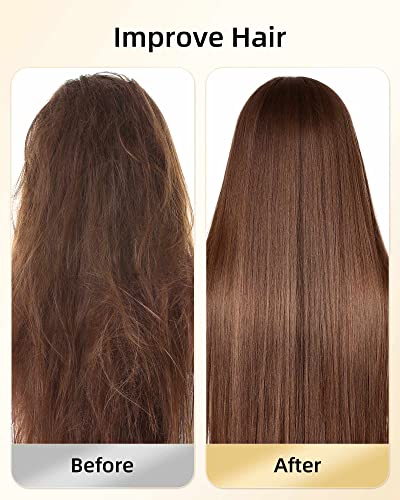 Keeson High Frequency Facial Wand, Lasts 2X Energy 7 In1 Portable Multi-Function High Frequency Facial Machine With 6 Different Tubes, Handheld High Frequency Wand #TOP2