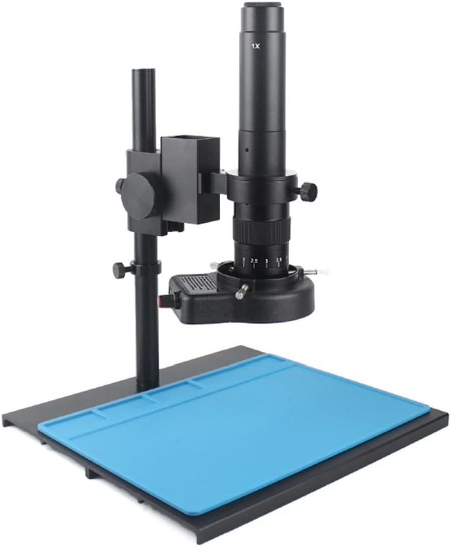 Lab Microscope Slides 38MP 2K USB Digital Video Monocular Microscope Camera Continus Zoom 120X 300X C-Mount Microscope Parts(I 120X NO Camera)