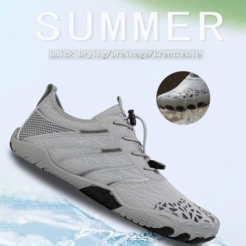 Image of Hike Barefoot Shoes Women Men Pro Water Footwear Wide Toe Box Non-Slip Unisex Athletic Outdoor Running Shoes