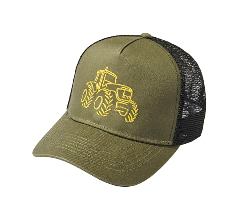 Casquette pour enfant à la plage et au parc avec motif tracteur