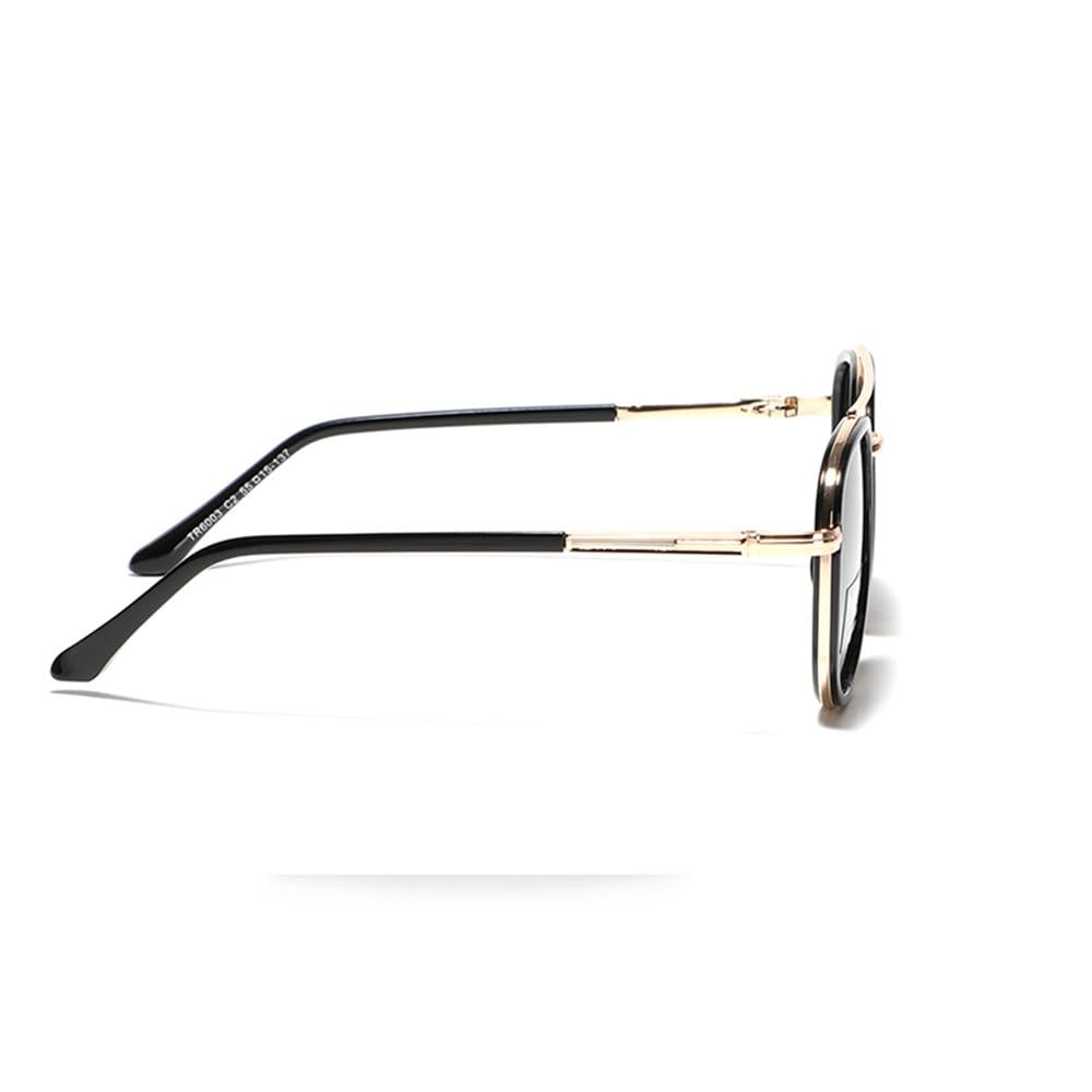 Sonnenbrille Polarisierte Herren Retro Damen Fahrbrille Rahmen/270(Blue)