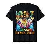 Born 2018 7th Birthday Gaming Party 7 Years Old