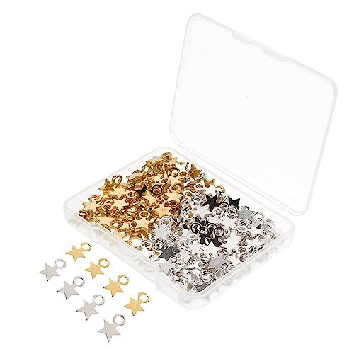CIMAXIC 1 colgante estrella encantos oro nombre collares colgantes personalizados semilleros brazaletes pulseira colgante decorativo bracelet encanto de metal hacer joyas encanto aleación