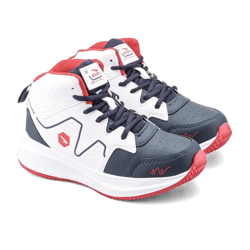 Image of ASIAN Adventure-41 Kids High Top Sports Shoes for Boys & Girls | Lightweight Cushioned Shoes for Running & Play | Breathable Anti-Skid Shoes