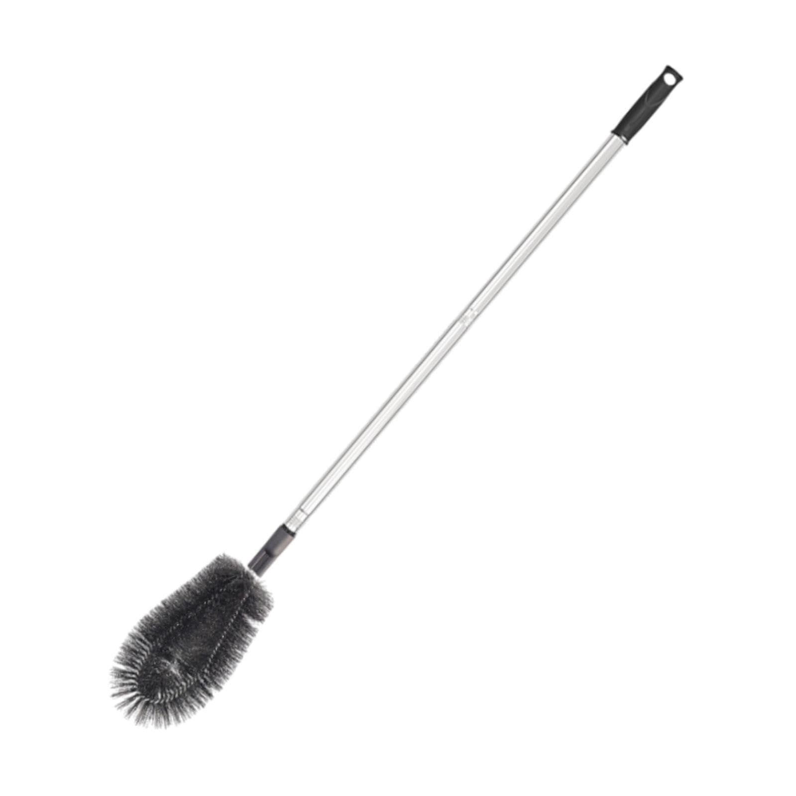 Brosse de nettoyage de gouttières de 2,8 M avec tiges télescopiques en acier inoxydable