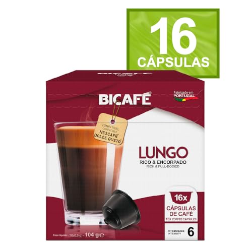 Cápsula De Café Bicafé Lungo P/Máquinas Dolce Gusto*