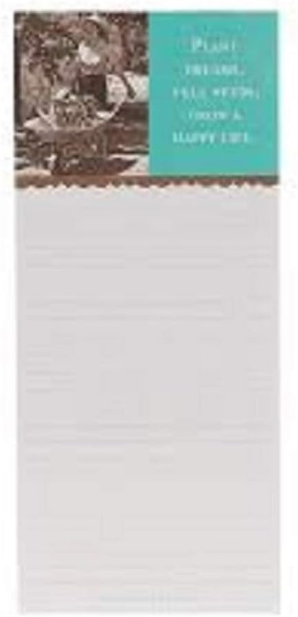 Shannon Martin Set of 2 Magnetic Pads Fun Witty Retro Gift Plant Dreams