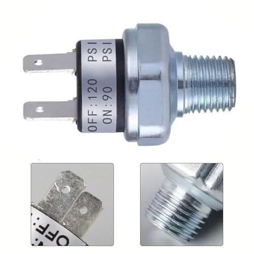 Pressostat compresseur d'air haute précision 1/4 NPT réservoir