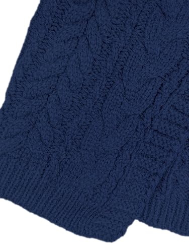 Image of SKAYS Womens Tie Front Bow Cardigan Sweaters Cropped Cable Knit Cardigans Trendy Fall Long Sleeve Outerwear